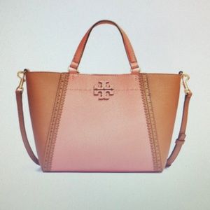 Tory Burch McGraw brogue purse